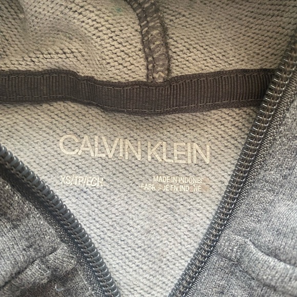 Calvin Klein heavy zip up hoodie - Picture 4 of 4